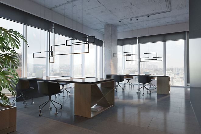 南宫28ng办公室装修选择什么样子形状的办公桌(图1)